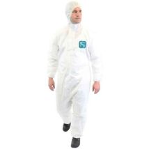 Combinaison à capuche Basiclean Confort blanc segetex - Taille: 5 (xxl)