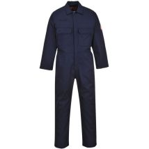 Combinaison Bizweld Retardateur de flammes couleur : Marine Tall taille l Portwest