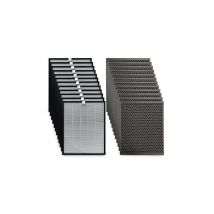 Combinaison de filtres de remplacement 10 HEPA + 10 Carbon Compatible avec Philips AC3256/10, AC3259/10 et AC4550/10