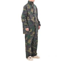 Combinaison de pluie avec capuche 2 pcs Hommes Camouflage XXL vidaXL