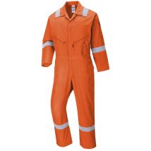 Combinaison coton Iona couleur : Orange taille s Portwest