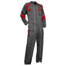 Combinaison de travail homme Luzerne Taille s - cba - Couleur Gris/Rouge - Taille Vêtement s