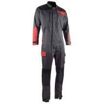 Combinaison de travail agricole homme Sésame LMA Couleur Gris/Rouge - Taille Vêtement m