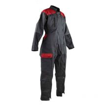 Combinaison de travail agricole enfant Elfe LMA Couleur Gris/Rouge - Taille Vêtement 4 ans