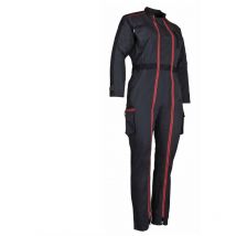 Combinaison de travail LMA 4114 Colline taille 1 double zip bicolore pour femmes