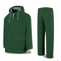 Combinaison d'eau pvc/pol vert 0,32 taille:m meteo