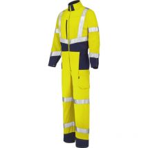 Combinaison fovea pi jaune fluo / bleu marine 2XL - FR(56-58)
