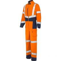 Combinaison fovea pi orange fluo / bleu marine 3XL - FR(60-62)