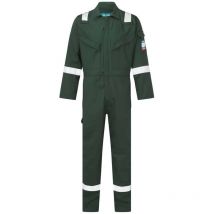 Combinaison Flamme Résistant et Antistatique 350g - xxxl - Vert Portwest