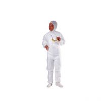 Combinaison Delta Plus a capuche polypropylene blanc - PO106BC0 46/48 (xl)