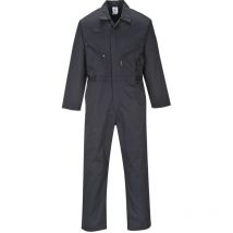 Combinaison Liverpool à zip couleur : Noir Tall taille l Portwest