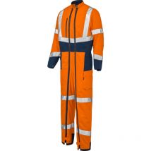 Combinaison optic pi orange fluo / bleu marine xs - FR(36-38)