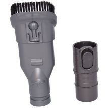 Ufixt - Combination Upholstery Dusting Brush Tool for Dyson Vacuum Cleaners DC61