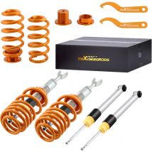 Maxpeedingrods - Combinés Filetés pour Audi A4 1.8 B6 B7 8E Saloon Esate Réglable Amortisseur Kit