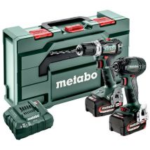 METABO Pack perceuse visseuse + visseuse à choc 18V 4Ah - 685183000