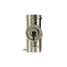 Cheminee Élement d'inspection de la cheminee dn 160 tuyau en acier inoxydable 316