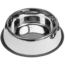 Nayeco - Comedero acero inox. antideslizante, 0.9l, 26cm