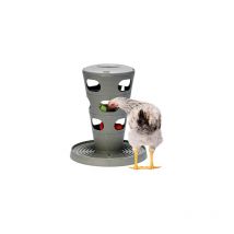 Finca Casarejo - Comedero Divertido para Gallinas - Comedero Interactivo para Mantener Ocupadas a Tus Gallinas - Comedero Antiestrés - Feed Tower