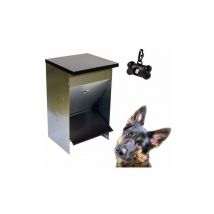 Comedero para Perros - Tolva para Perros Galvanizada - Capacidad 42 litros