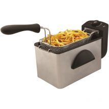 Comelec - freidora FR3082 2L 2000W inox desmont.