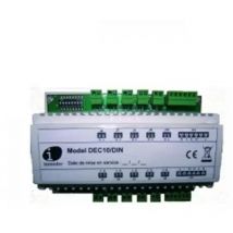 Comelit - DEC10/DIN Decoder 10 relay - white