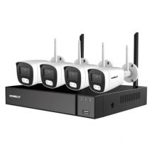 Comelit - kit Videosorveglianza wi-fi nvr 8 canali e 4 bullet WIKIT004S05NA
