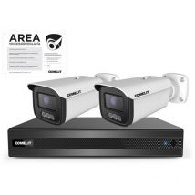 Smart ip Videoüberwachungskit 6MP 8 Kanäle 2.8-12mm Optik IPKIT008N05PB - Comelit