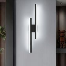 Applique Murale Intérieure led, 16W 1800LM Lampe Murale Moderne, Acrylique Luminaire Mural Interieur pour Chambre, Salon, Couloir, Escalier, 6500K