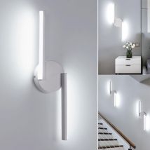 Applique Murale led Intérieure, Lampe Murale Moderne 10W 1125LM, Luminaire Mural en Acrylique pour Chambre, Salon, Escalier, Couloir, Blanc Froid