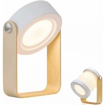 Comely - Lampe de Chevet Moderne Rechargeable Pliable, Contrôle Tactile, Luminosité Réglable, pour Chambre à Coucher, Salon, Bureau
