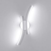 LED-Innenwandleuchte, 20 w, 2250 lm, moderne Schlafzimmer-Wandlampe, weiß, 44,5 cm, Aluminium-Design, kreative Wandleuchte für Wohnzimmer, Küche,