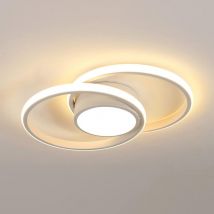 Plafoniera led Moderna per Soggiorno, Luminaria da Soffitto per Cucina, Lampada da Soffitto Rotonda per Camera e Soggiorno, Diametro 40cm - 42W