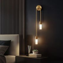 Vintage Wandleuchte, Industrielle Innenwandlampe, Retro Eisen Wandstrahler für Schlafzimmer Flur Bar, E27, IP20, Schwarz, Ohne Leuchtmittel
