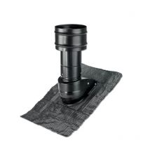 Zehnder ComfoEdge Dachhaube Steildachpfanne 125mm/160mm – rot/schwarz – Dachneigung 6°-60°