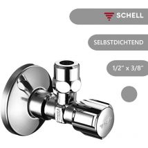 SCHELL Eckventil - Eckregulierventil - 1/2 Zoll selbstdichtend 049170699 COMFORT - 1 Stück