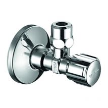 Quick Plomberie - schell 049160699 Eckregulierventil comfort chrom, mit asag 3/8Zoll x 3/8Zoll