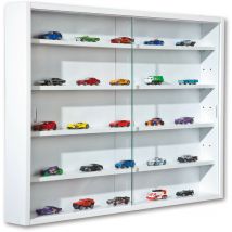 Comit Vitrine murale, 2 portes vitrées, blanc.