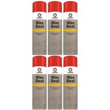 Comma - Wax Seal Anti Rust Treatment & Underbody Protection WS500M 500ml Aerosol 6 Pack