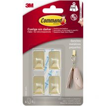 17032BR Gancio Metallico Piccolo, Oro - Command