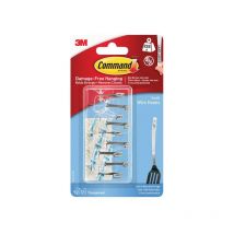 Command - Clear Wire Hooks Value Pack (Pack 9) COM17067CLR9