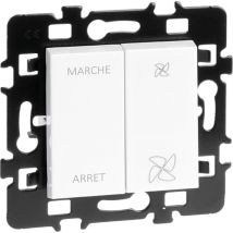 Control de ventilaci n de 2 velocidades - esprit Con interruptor de encendido/apagado