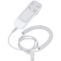 Commande Manuelle Inclinable électrique 4 Boutons 8 Broches Prise Ronde Télécommande Télécommande pour Fauteuil élévateur Inclinable électrique