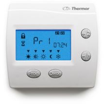 Commande murale digitale 2 zones Thermor 400422