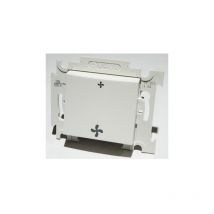 Commande vmc blanche 2 vitesses sans position arrêt 10A encastrée bornes auto fixation vis sans plaque Alternative Elec AE52017