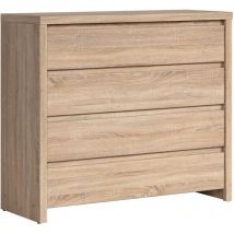 Petits-meubles - Commode 4 tiroirs Soren Bois