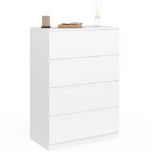 Idmarket - Commode 4 tiroirs tomi 75 cm bois blanc
