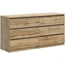 Petits-meubles - Commode 6 tiroirs Edwin Bois