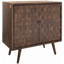 Massivmoebel24 - Commode 94x46 Manguier laqué Brun stilmöbel 109 - brun