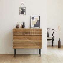 Commode en teck massif 95 cm