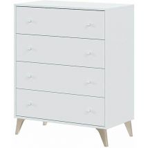 Tendencio - Commode Sweet 4 Tiroirs Style Scandinave